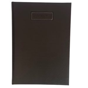 agenda presidente color negro frente